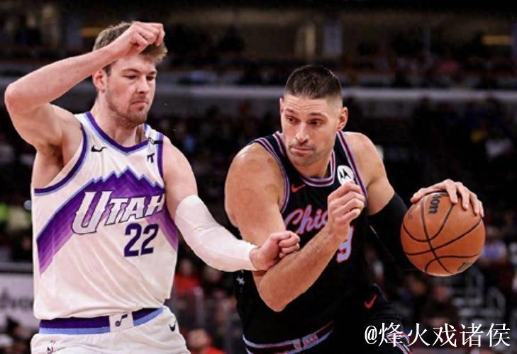 武切维奇35+7+5关键上篮制胜 公牛主场惊险击败爵士 武切维奇35+7+5关键上篮制胜 公牛主场惊险击败爵士